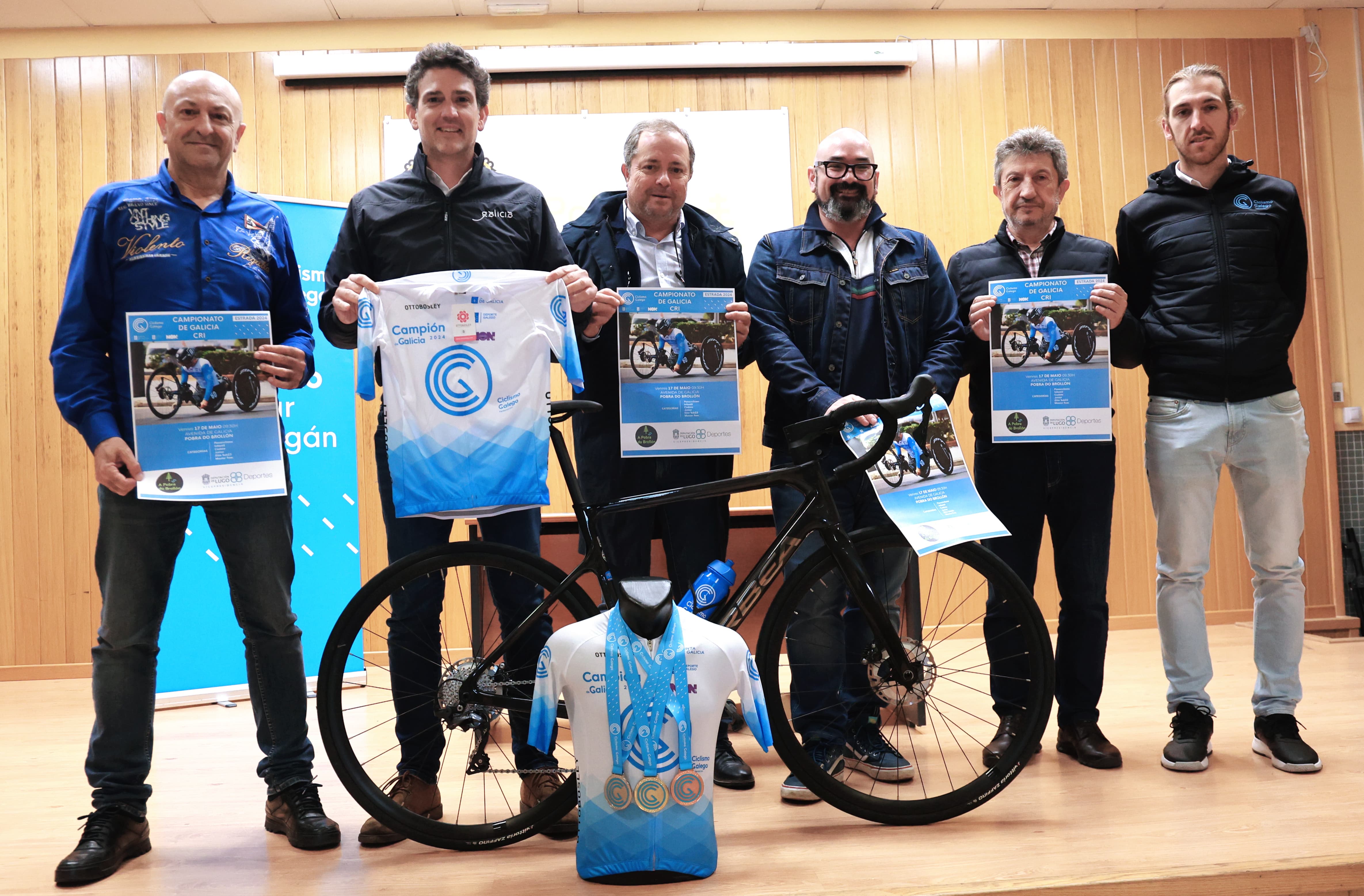 Image 1 of article A Pobra do Brollón acolle este venres o Campionato Galego Contra o Reloxo de Ciclismo, que conta co apoio da Xunta