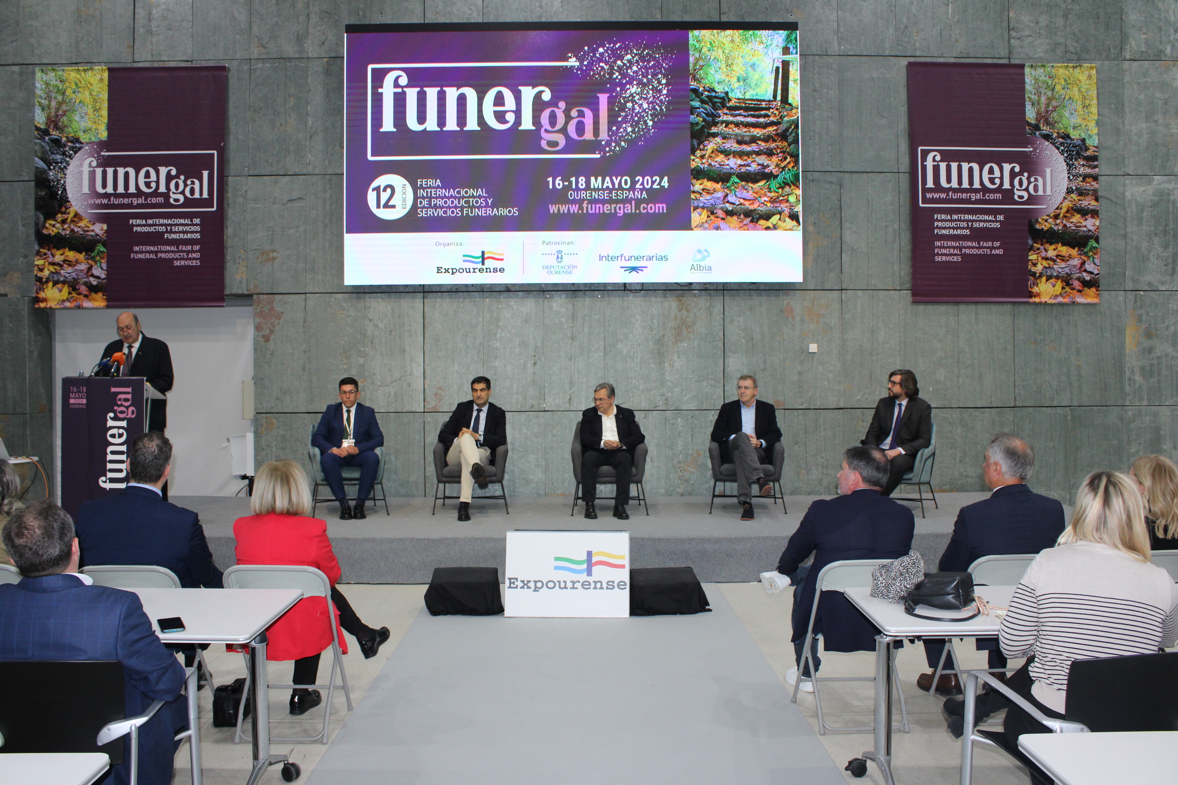 Image 0 of article A Xunta pon de relevo Expourense como recinto dinamizador da economía local no día no que inaugura 'Funergal', a súa primeira Feira internacional de 2024