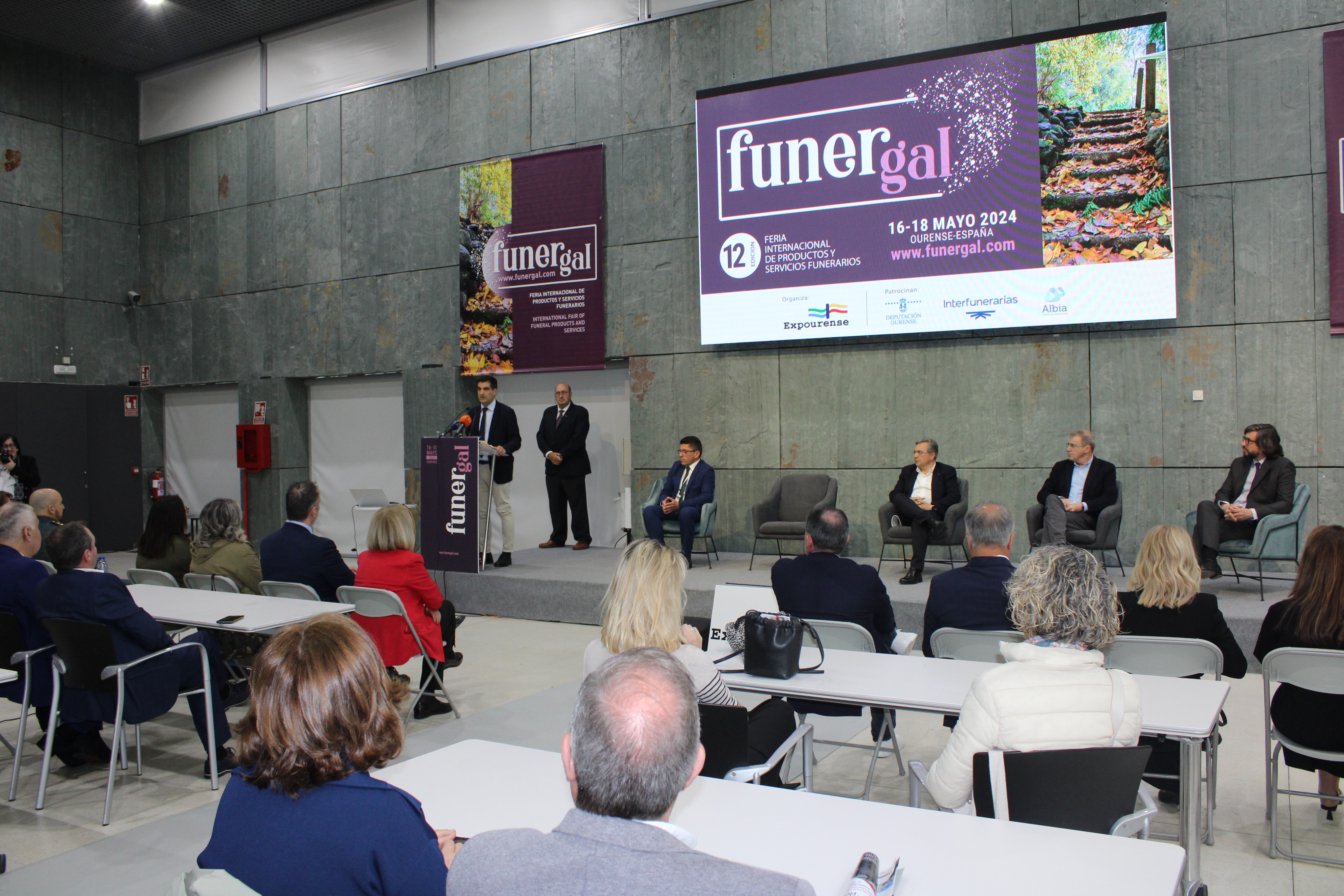 Image 2 of article A Xunta pon de relevo Expourense como recinto dinamizador da economía local no día no que inaugura 'Funergal', a súa primeira Feira internacional de 2024