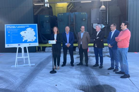 Imaxe da nova:A Xunta pon en marcha a planta de transferencia de residuos de Arbo, con capacidade para tratar 5.700 toneladas de refugallos urban...
