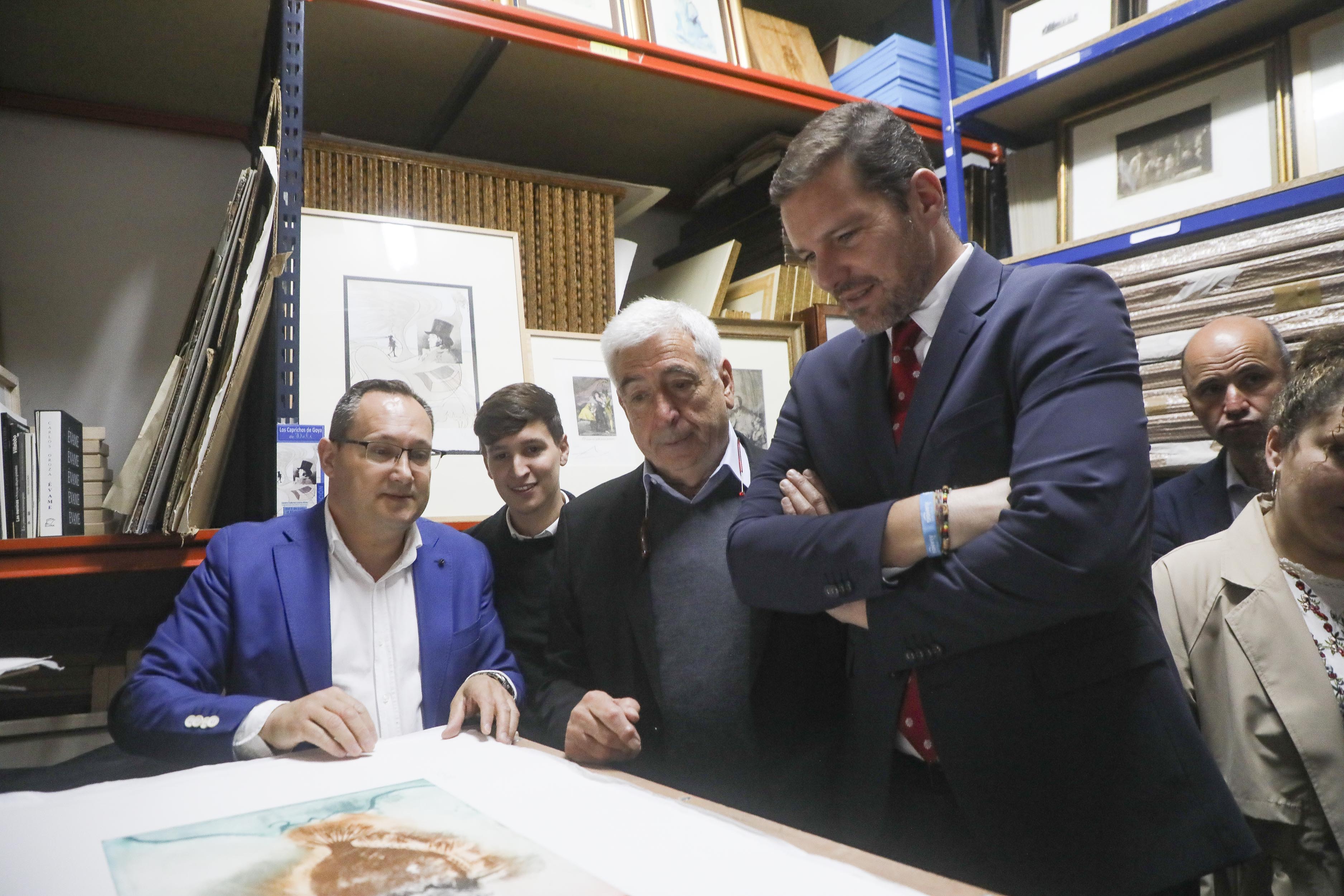 Image 4 of article López Campos convida a redescubrir a historia da Real Academia Galega de Belas Artes coa nova exposición Os traballos de Hércules