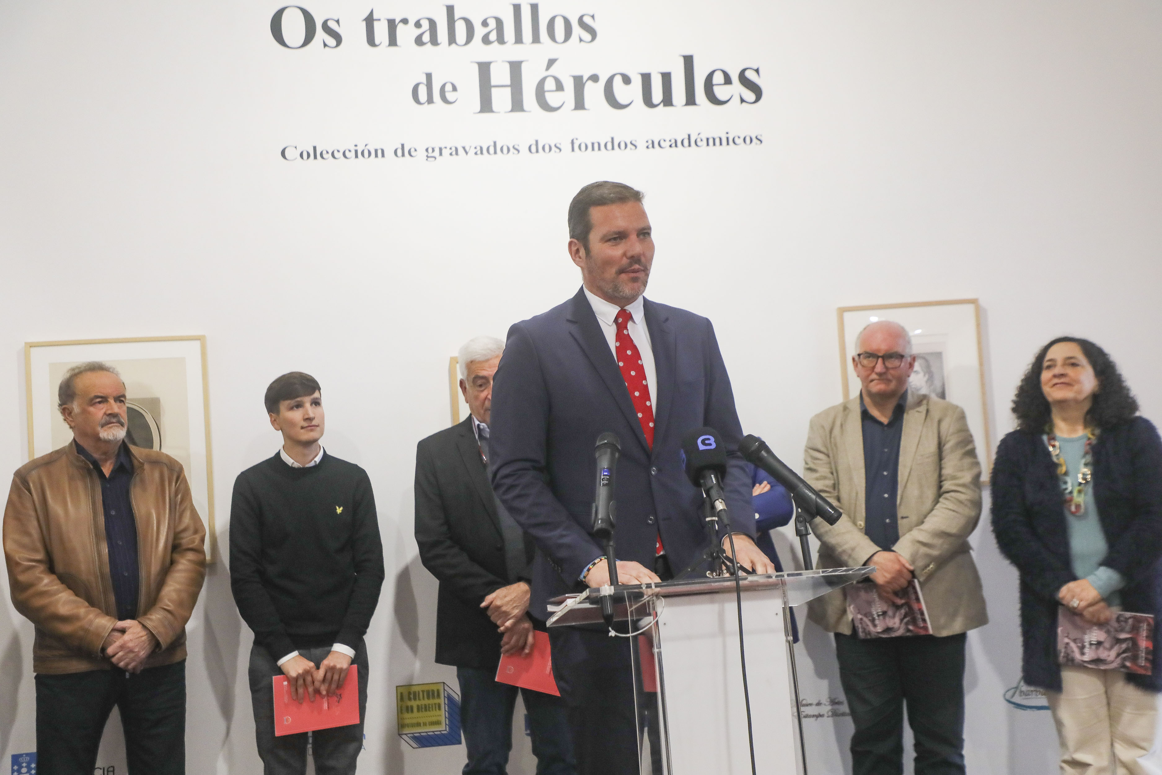 Image 5 of article López Campos convida a redescubrir a historia da Real Academia Galega de Belas Artes coa nova exposición Os traballos de Hércules