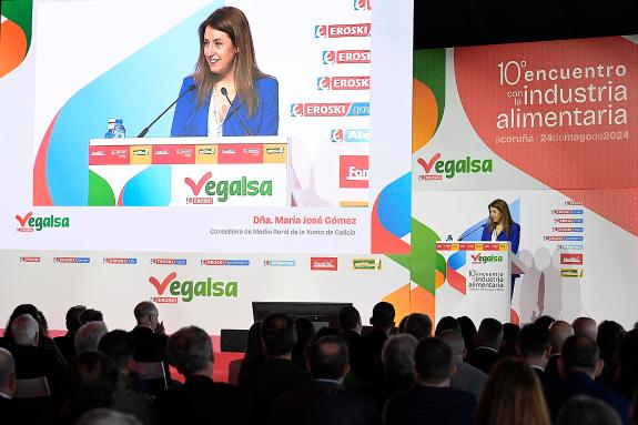 Imaxe da nova:María José Gómez destaca a calidade do sector agroalimentario galego e compromete o seu impulso dentro e fóra de Galicia