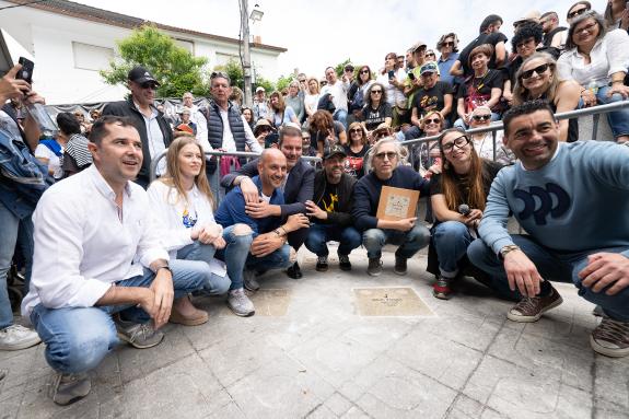 Imagen de la noticia:López Campos asiste a la colocación de la estrella del cineasta David Trueba  en el Festival de Cans
