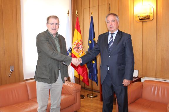 Imagen de la noticia:El delegado territorial de la Xunta en Ourense se reúne con el subdelegado del Gobierno en funciones