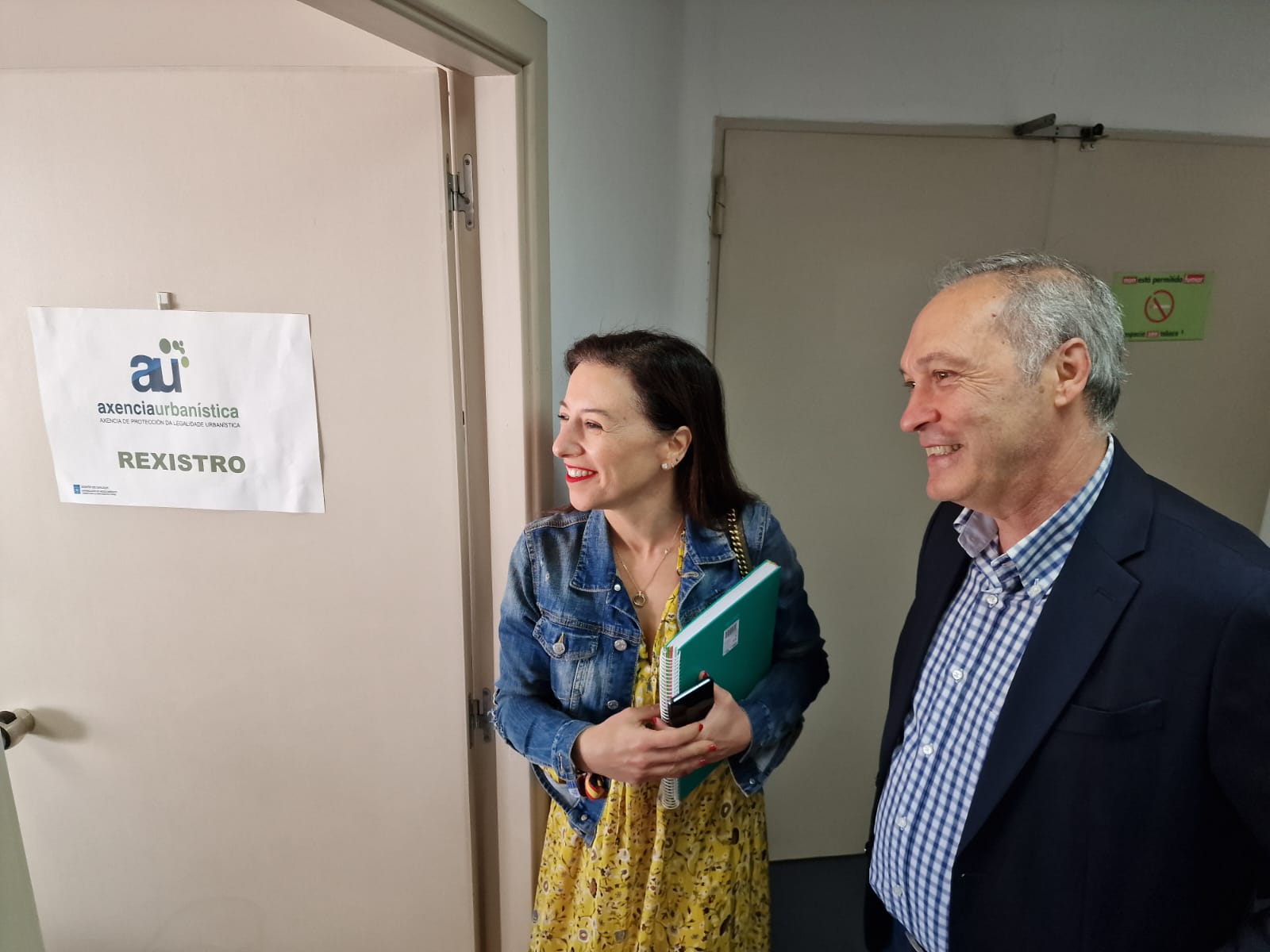 Imagen del artículo O delegado territorial visita as instalacións da APLU de Pontevedra xunto á directora xeral, Victoria Núñez