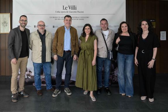 Imaxe da nova:Un total de 150 alumnos de seis centros educativos galegos poñen en escena a ópera Le Ville de Puccini