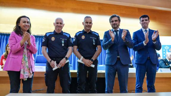 Imaxe da nova:A Xunta sinala os valores policiais como garantes da seguridade e do benestar da cidadanía