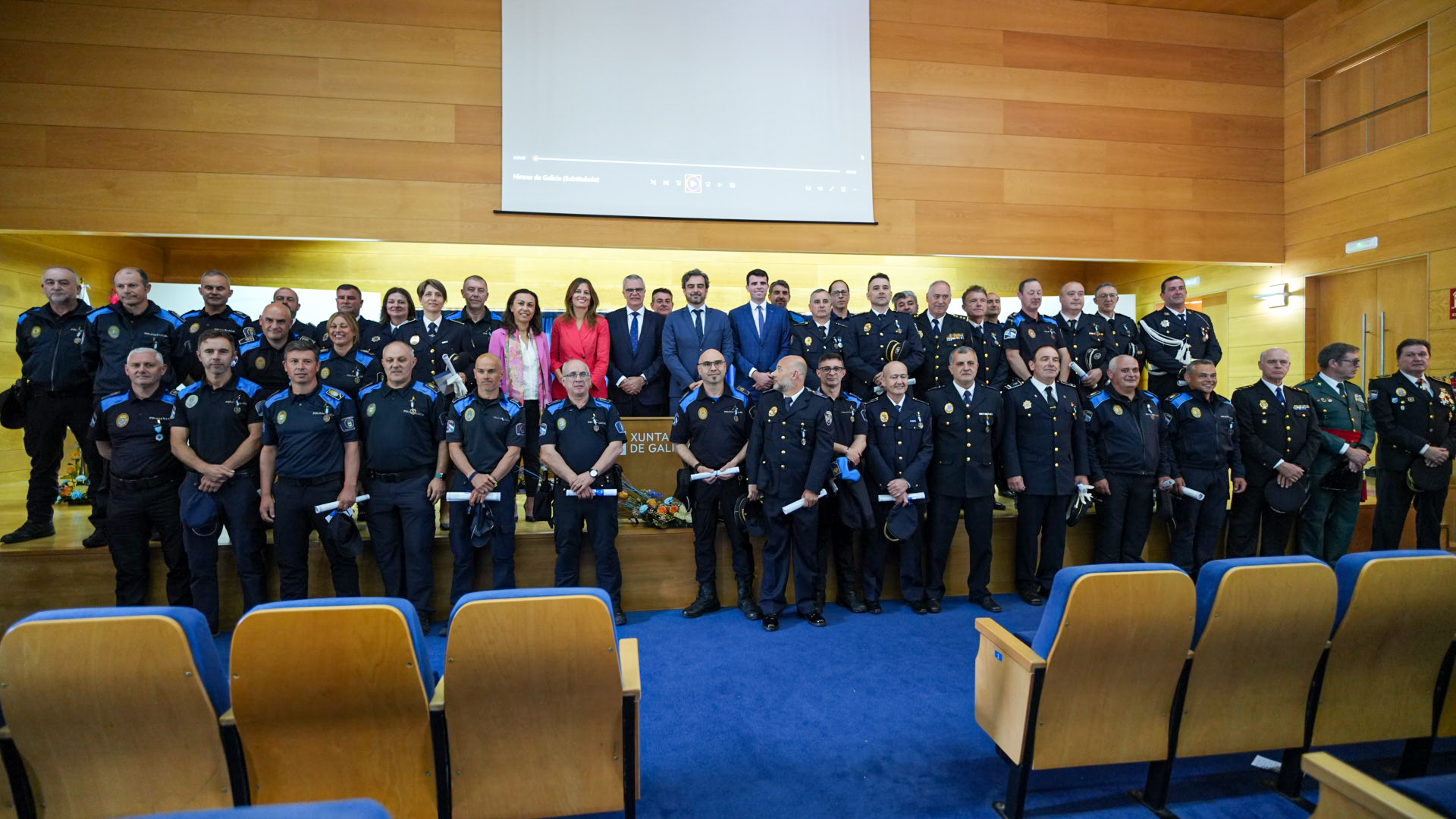 Image 1 of article A Xunta sinala os valores policiais como garantes da seguridade e do benestar da cidadanía