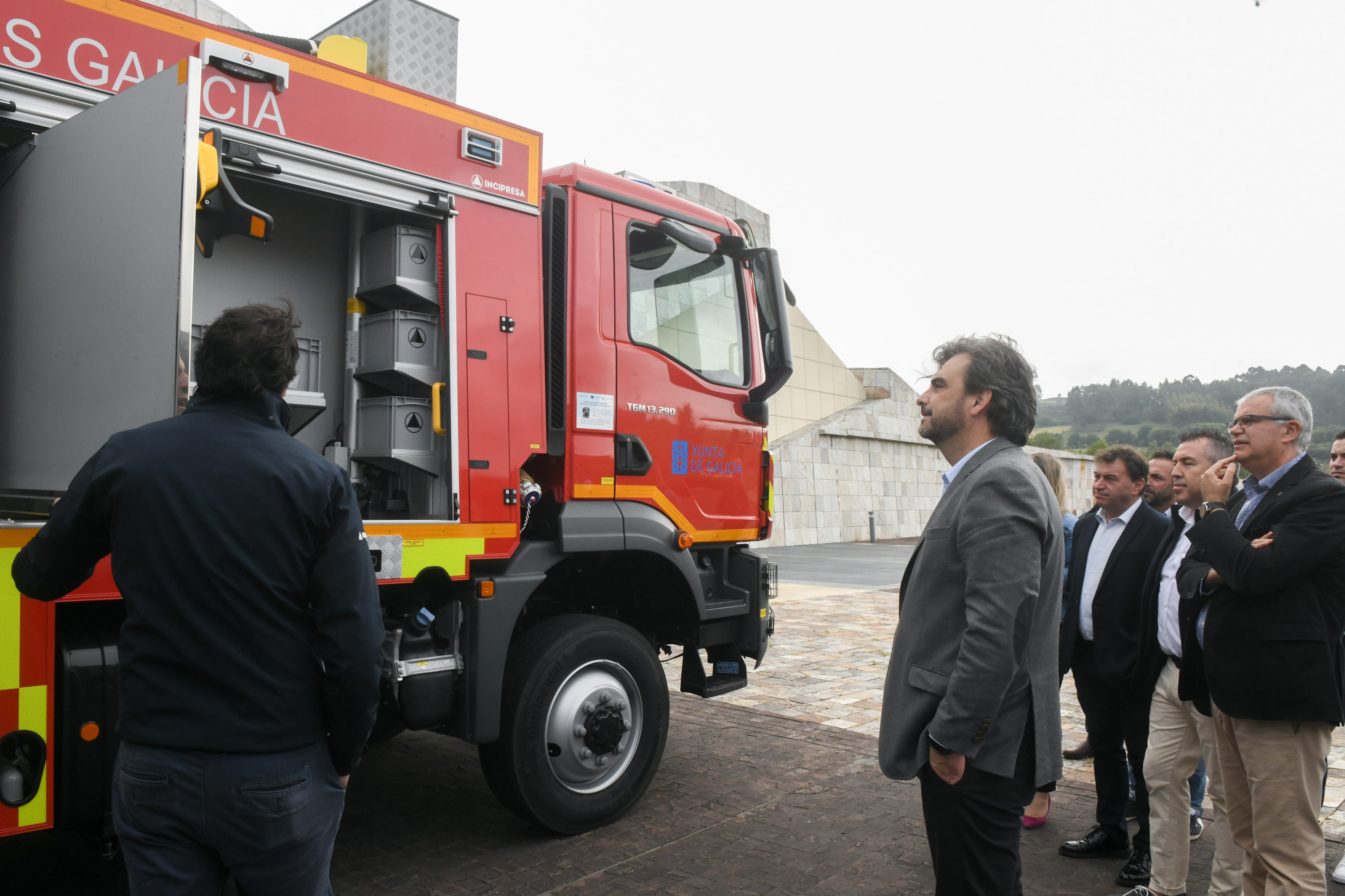 Image 1 of article A Xunta reforza o equipamento dos GES de Monterroso e Brión con cadanseu camión autobomba