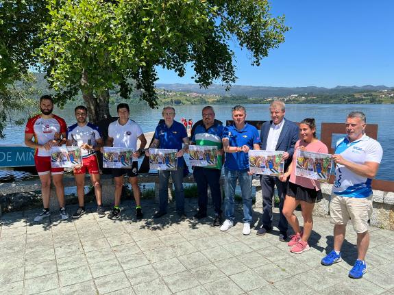 Imaxe da nova:O delegado territorial da Xunta en Ourense participa na presentación do Campionato de España de Maratón de Remo