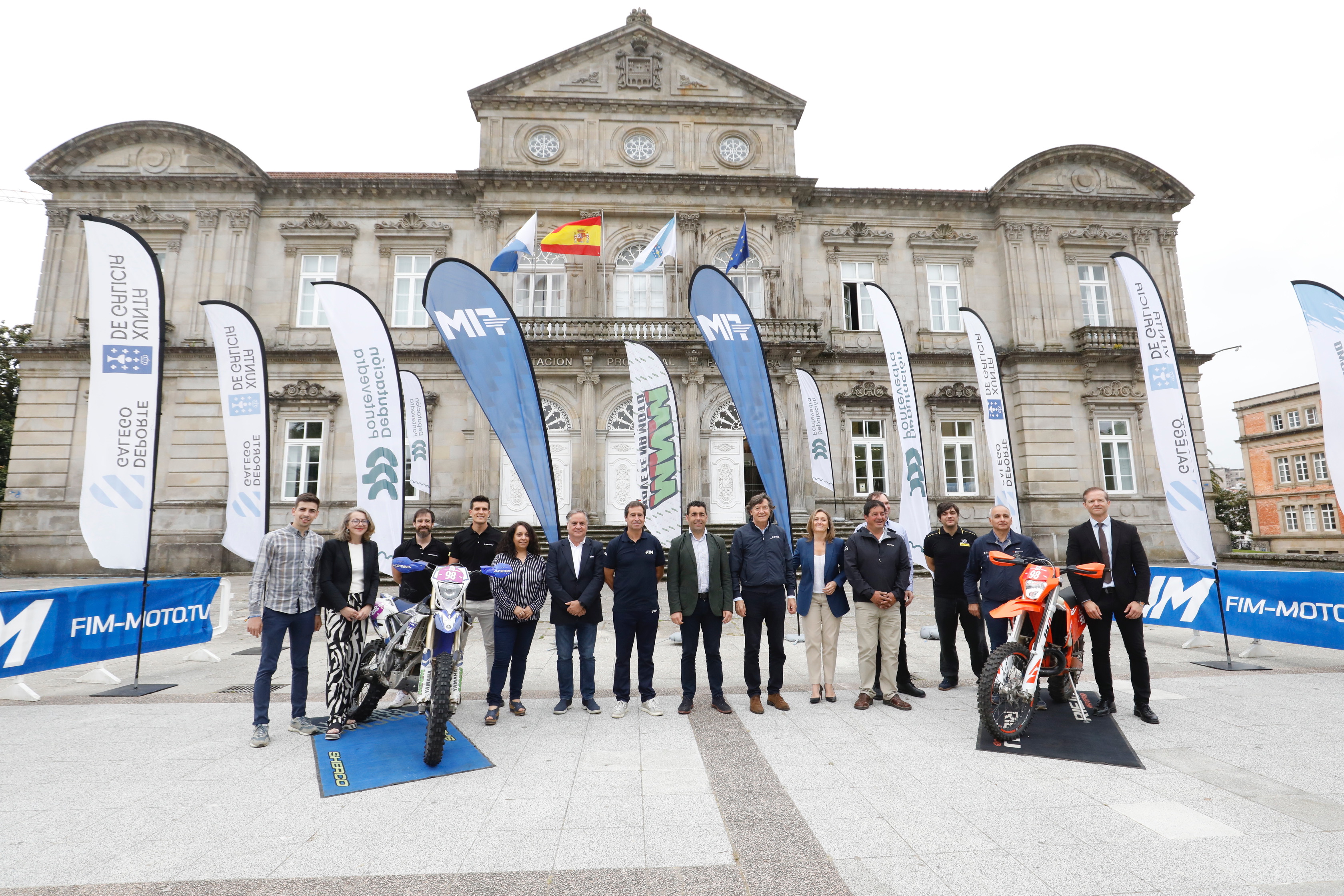 Image 1 of article Lete enxalza o motociclismo galego como referente mundial na presentación da proba máis importante do Enduro, os Six days, que chegará a Galicia en outubro