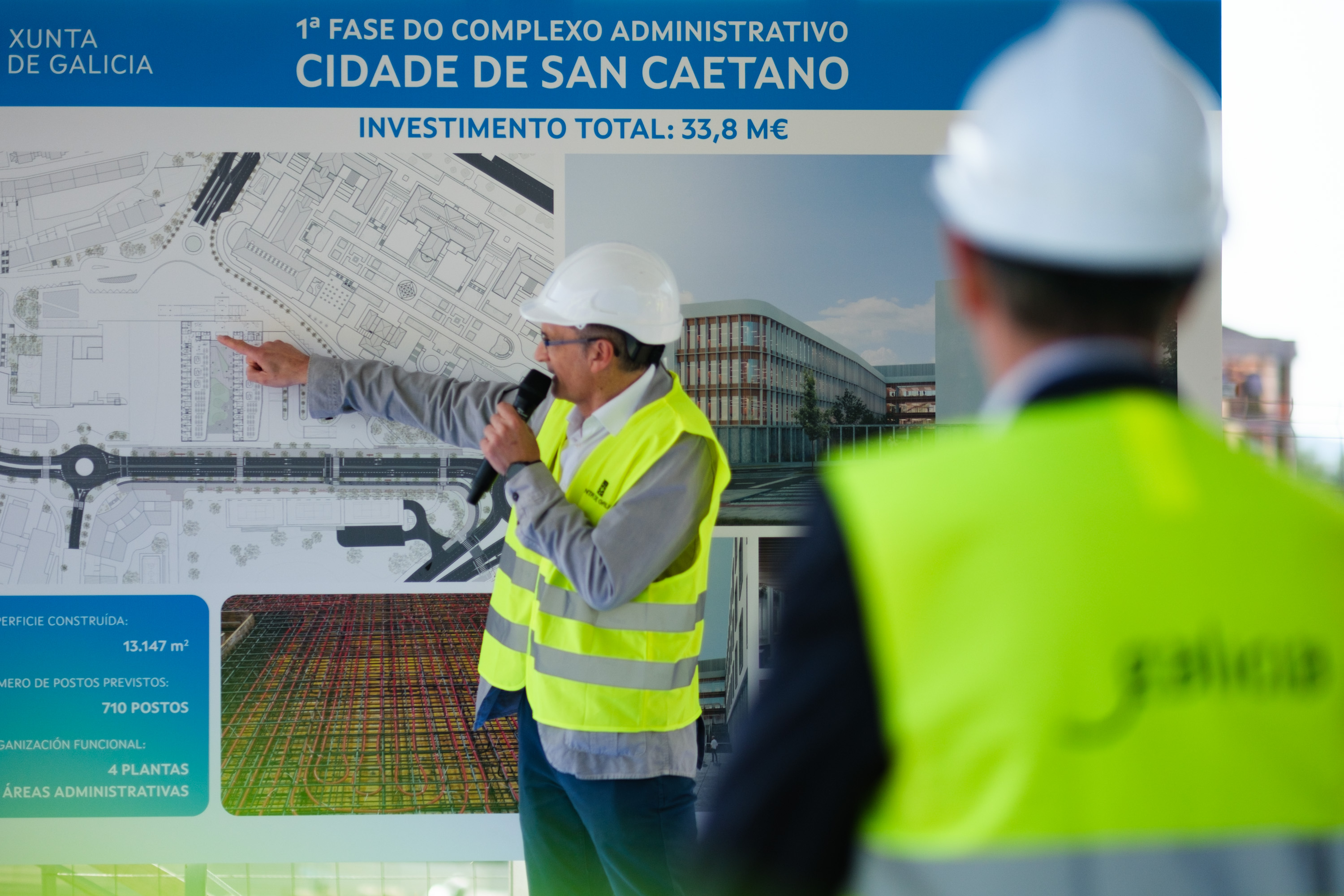 Image 2 of article Rueda destaca a posta en marcha da Cidade de San Caetano no segundo semestre de 2025 co remate da 1ª fase das obras