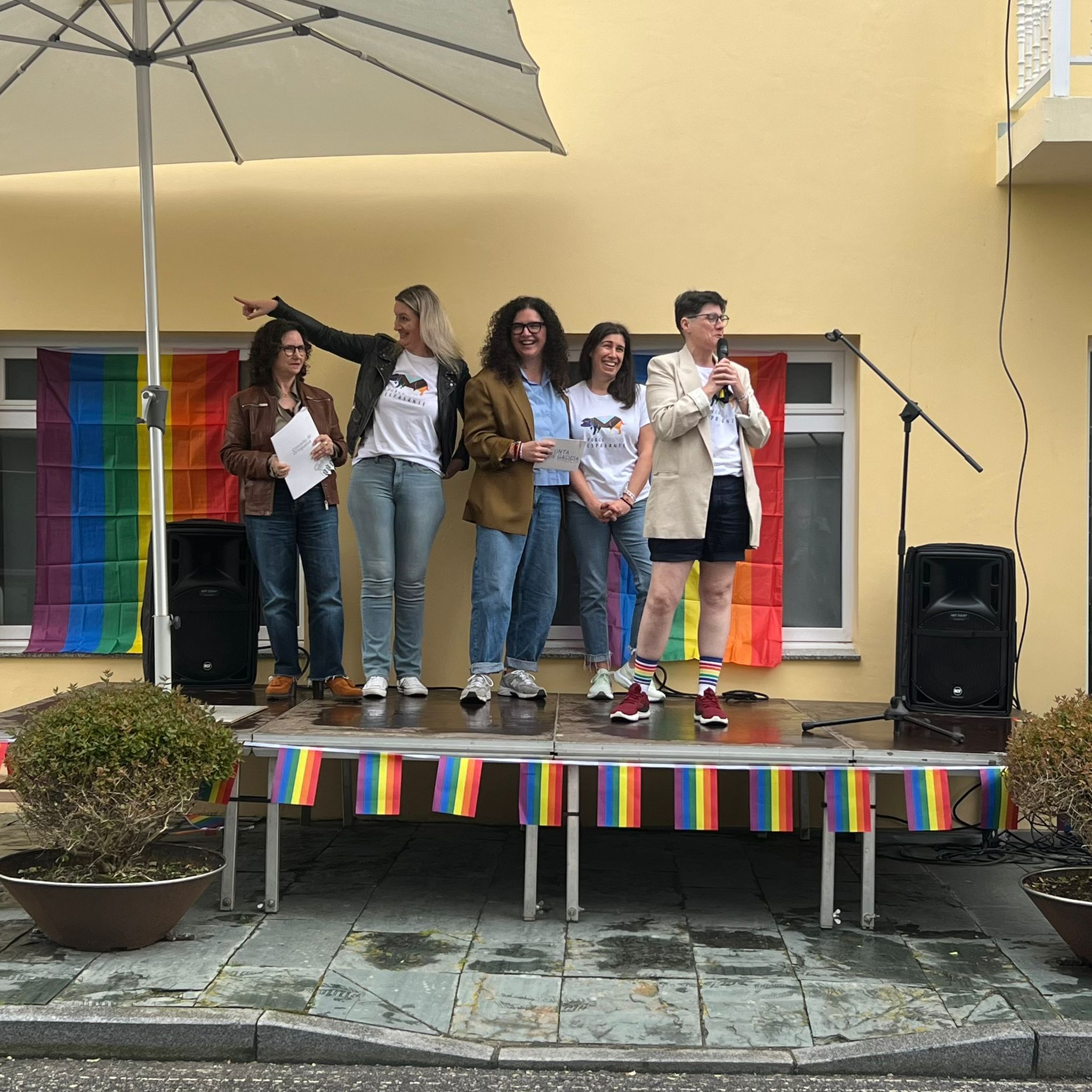 Image 1 of article A Xunta destaca a importancia de apoiar e visibilizar ao colectivo LGBTI no rural galego con celebracións como o 'Porco Pride Espasante' de Ortigueira
