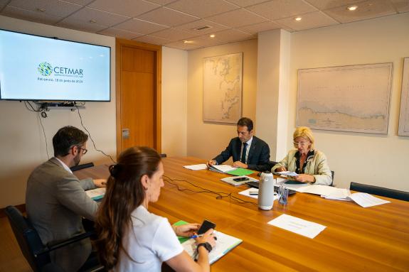 Imaxe da nova:Alfonso Villares preside a reunión do Padroado de Cetmar, que aprobou as contas do exercicio 2023