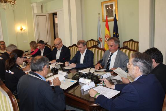Imagen de la noticia:El delegado territorial de la Xunta en Ourense asiste a la reunión de la Xunta Local de Seguridade de Ourense