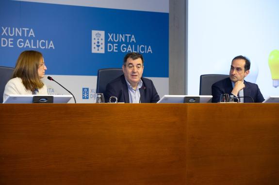 Imaxe da nova:Román Rodríguez subliña a competitividade e capacidade de Galicia para captar fondos de I+D+i