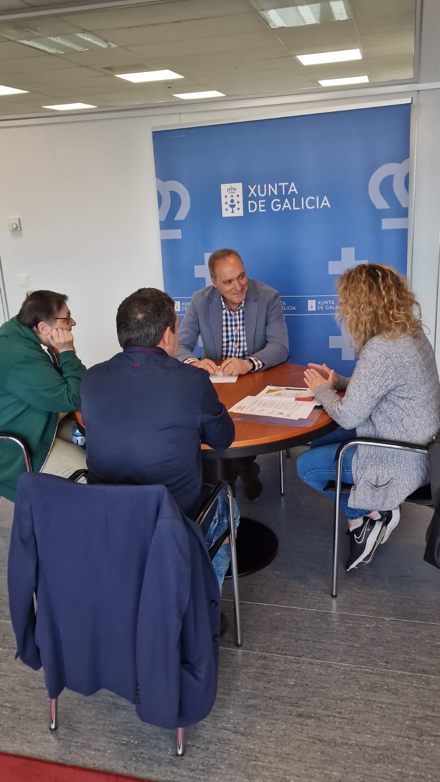 Image 1 of article O delegado territorial de Pontevedra recibe aos representantes do Consello Español para a Defensa da Discapacidade, Dependencia e Persoas Maiores de Galicia