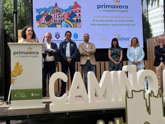 Imagen de la noticia:Belén do Campo destaca el crecimiento del Camino Inglés siendo la cuarta opción más elegida por los peregrinos