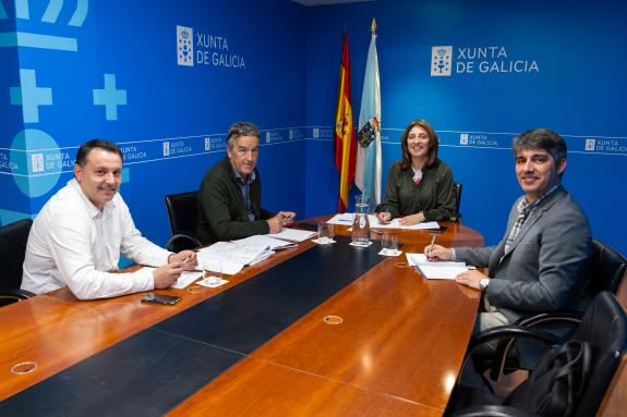 Imagen de la noticia:La Xunta y el Concello de A Pastoriza evalúan vías para colaborar en la mejora del saneamiento en los lugares de Paraxes y O...