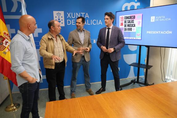Imaxe da nova:A Xunta colabora coa organización do 19º congreso estatal de salas de música en vivo, que se celebra en Lugo do 18 ao 20 de xuño