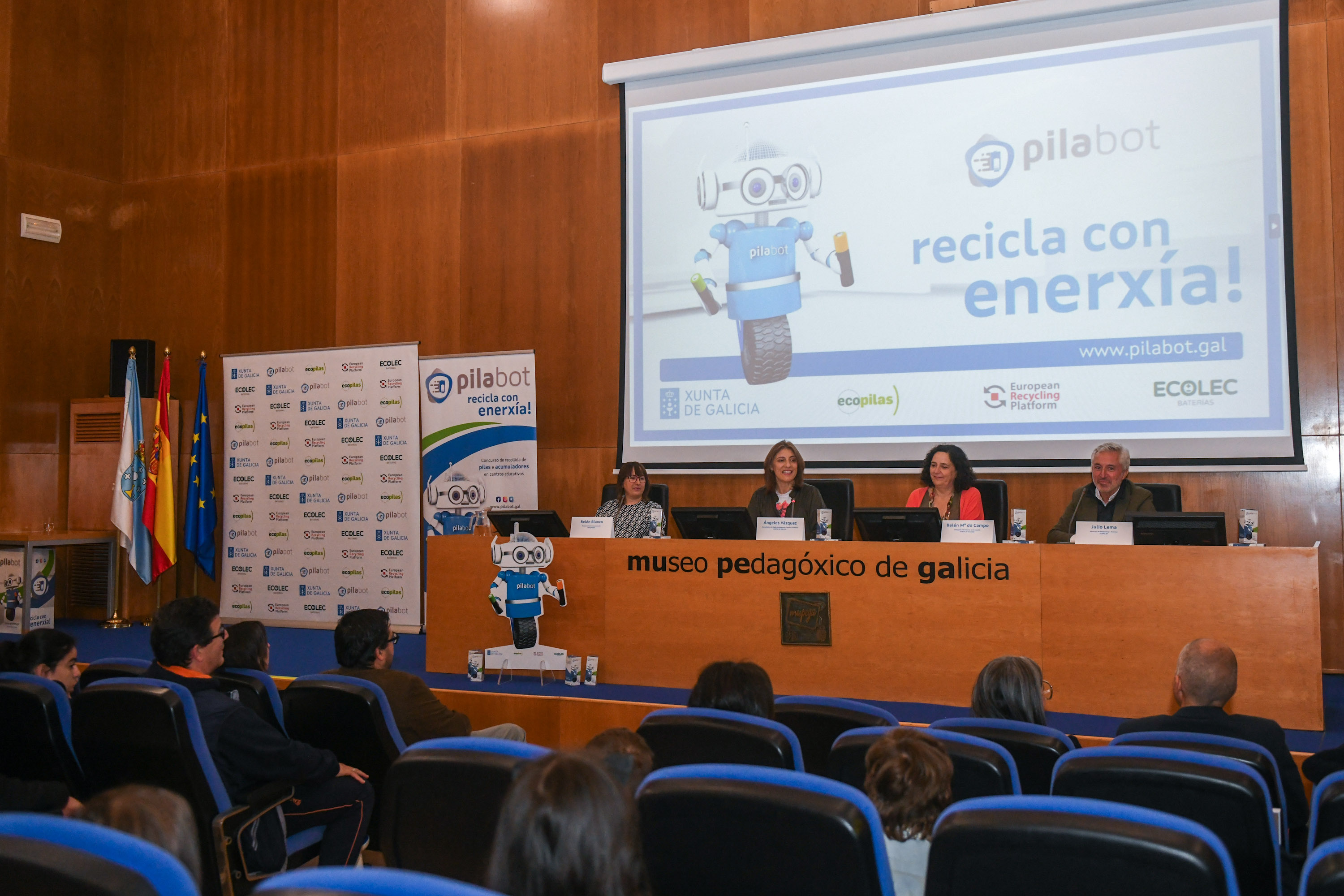 Image 2 of article A Xunta valora o compromiso ambiental da comunidade educativa, que, ao abeiro do concurso Pilabot, aportou o 13% das pilas recollidas en 2023 en toda Galicia