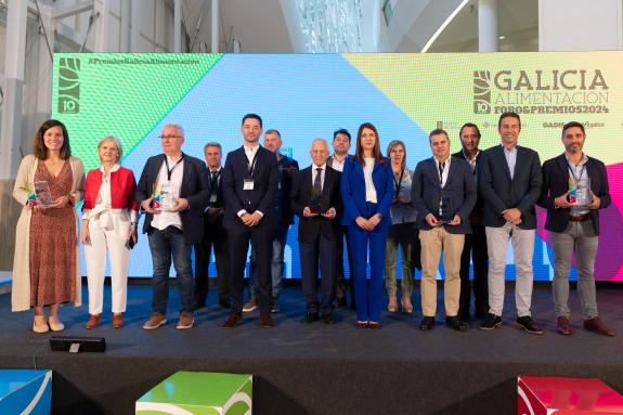 Imaxe da nova: A Xunta sitúa o sector agroalimentario como unha das potencias económicas da nosa comunidade na entrega dos X Premios Galicia Alim...