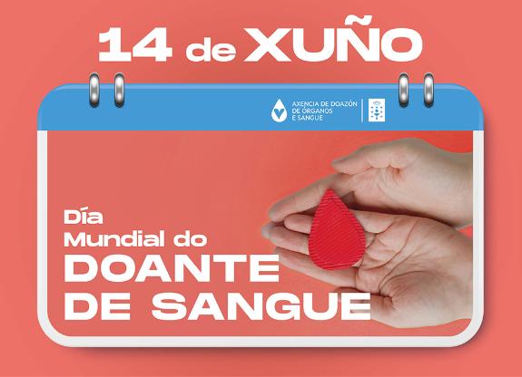 Imaxe da nova:A Xunta agradece o altruísmo da cidadanía galega na conmemoración do Día Mundial do Doante de Sangue