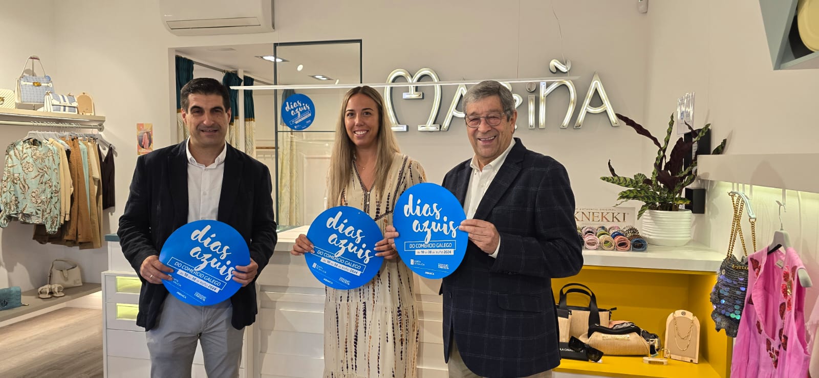 Imagen del artículo A Xunta pon en valor en Lugo a campaña 'Días azuis' de impulso ao comercio local de Galicia e coa que se promove a remuda xeracional