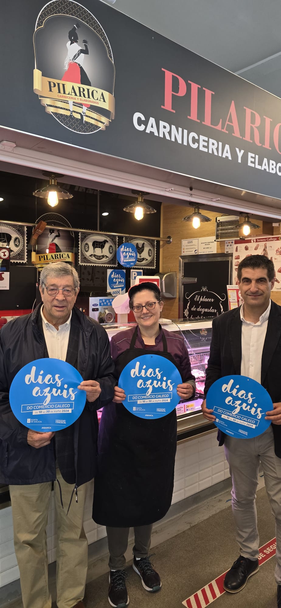 Image 1 of article A Xunta pon en valor en Lugo a campaña 'Días azuis' de impulso ao comercio local de Galicia e coa que se promove a remuda xeracional