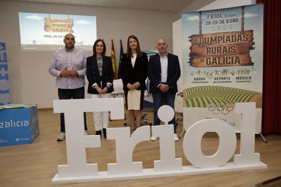 Imaxe da nova:María José Gómez destaca as olimpíadas rurais de Friol como elemento de dinamización social