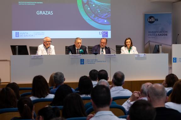 Imaxe da nova:Gómez Caamaño destaca a calidade do Instituto de Investigación Sanitaria de Santiago, que en 2023 captou 52 millóns para proxectos ...