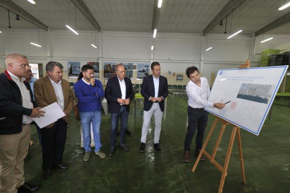 Imagen de la noticia:Portos de Galicia adjudica en este mes de julio las obras de remodelación y ampliación de la lonja de Tragove, licitadas por...