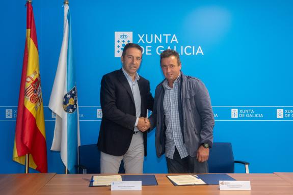 Imaxe da nova:A Xunta e Agalcari asinan un convenio para impulsar a promoción do patrimonio marítimo galego e o fomento da carpintería de Ribeira