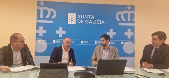 Imaxe da nova:Xunta e Deputación de Pontevedra avalían o desenvolvemento de comunidades enerxéticas locais