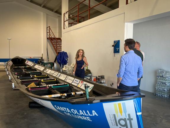 Imagen de la noticia:La Xunta colabora con el Club de Remo de Ares en la adquisición de un esquife adaptado