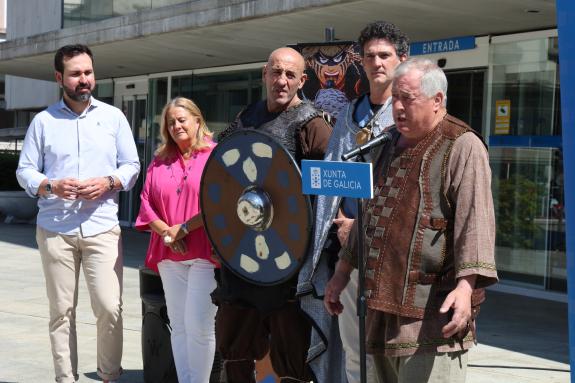 Imagen de la noticia:O Vicedo acogerá los días 26 y 27 de julio a VII Romería Vikinga, presentada hoy en la Delegación de la Xunta