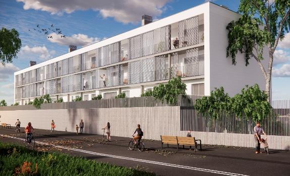 Imagen de la noticia:La Xunta firma el contrato para la construcción de 18 viviendas de promoción pública en el barrio de Navia en Vigo, que supo...