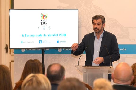 Imaxe da nova:A Xunta demanda máis diálogo por parte do concello e implicación do Goberno central no proxecto da Coruña como sede do Mundial de f...