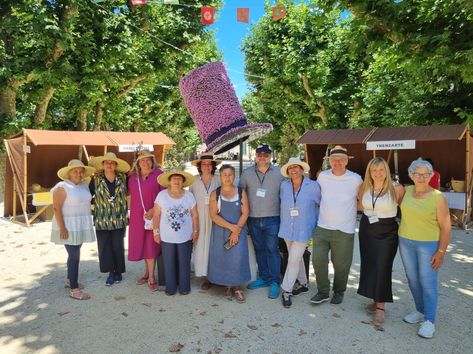 Image 1 of article A Xunta promove a reinterpretación dos sombreiros tradicionais galegos no festival Asnot de Padrón
