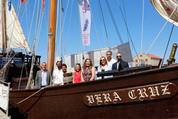 Imaxe da nova:Ana Ortiz destaca o compromiso da Xunta co festival Iacobus Maris Experience para “converter a Vigo en parada dos grandes veleiros”