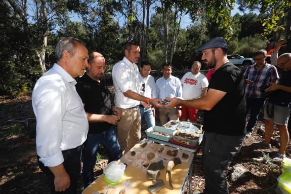 Imaxe da nova:López Campos enxalza o labor da Xunta na recuperación e posta en valor do patrimonio arqueolóxico de Galicia