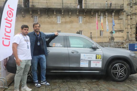 Imaxe da nova:Diego Calvo participa como piloto nun dos tramos da oitava edición do ‘Eco Rallye A Coruña’