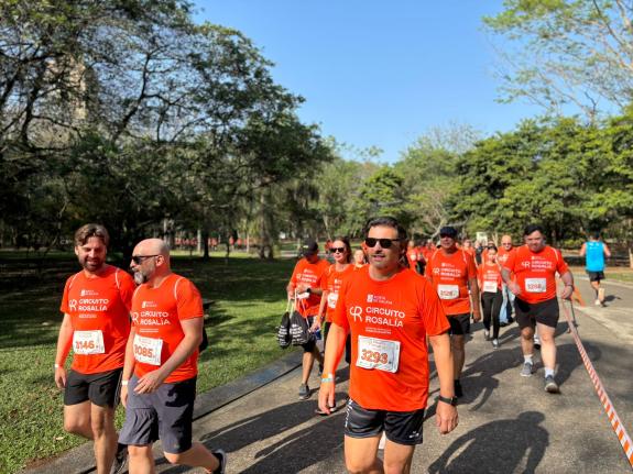 Imaxe da nova:A Xunta de Galicia apoia a carreira solidaria organizada pola sociedade beneficente Rosalía de Castro, que reúne en São Paulo a mil...