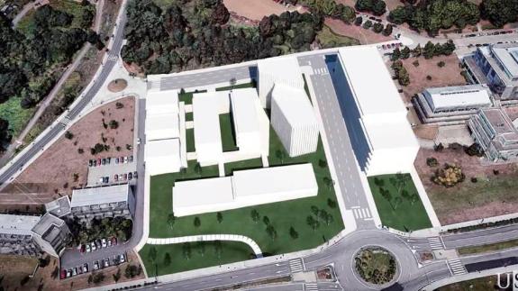 Imaxe da nova:Luz verde á construción da nova facultade de Farmacia da Universidade de Santiago de Compostela, co apoio económico da Xunta