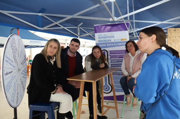 Imaxe da nova:A Xunta inaugura na Estrada o programa de ocio educativo ‘Día da Xuventude’, que recalará en 30 concellos de Galicia