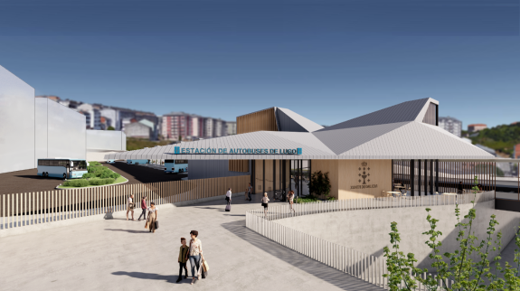 Imaxe da nova:A Xunta trasládalle ao concello de Lugo o inicio da tramitación urbanística da estación de autobuses intermodal, cun investimento a...