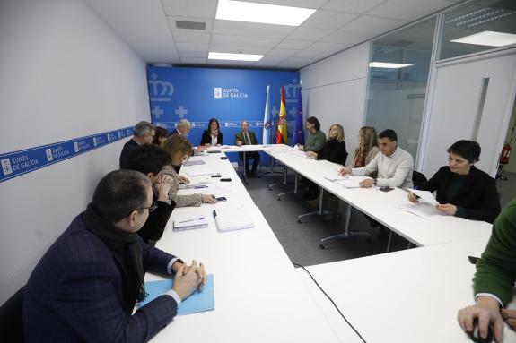 Imaxe da nova:A Xunta e a Deputación de Pontevedra avanzan na transmisión da titularidade da Finca de Lourizán e a Escola de Cantería