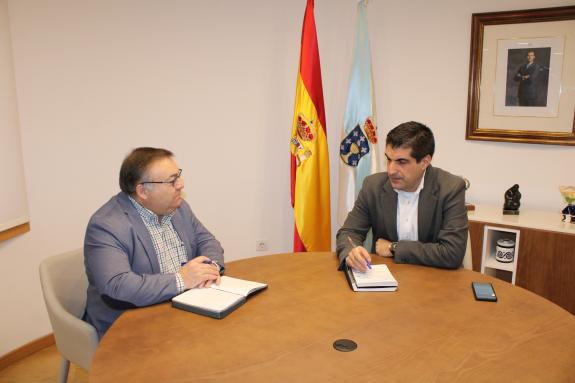Imagen de la noticia:El delegado territorial de la Xunta en Ourense se reúne con el alcalde de Paderne de Allariz