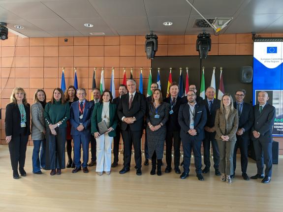 Imagen de la noticia:La Xunta presenta los objetivos y resultados de la Axenda Galega de Capacidades a las regiones y municipios de Europa